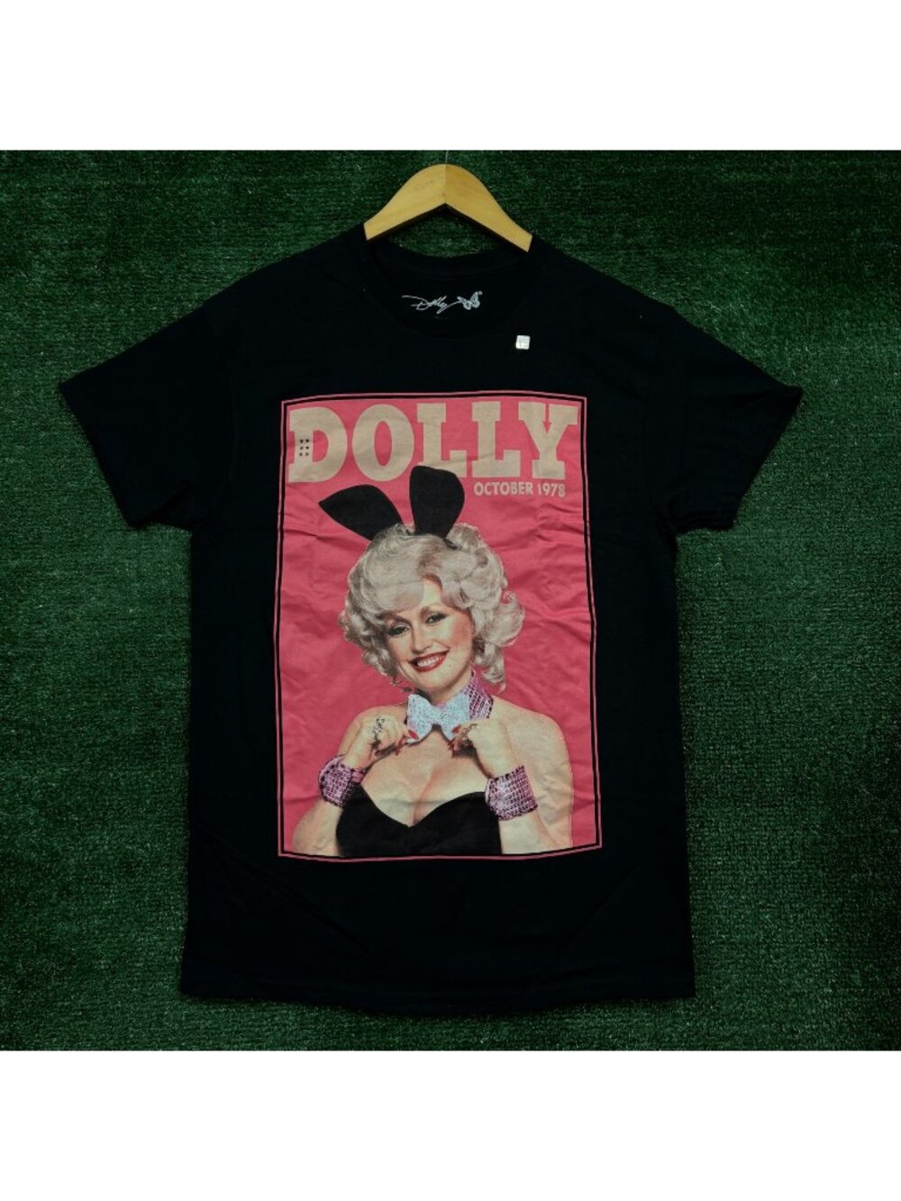 Dolly Parton Playboy Bunny October 1978 Cover T-Shirt Size Medium